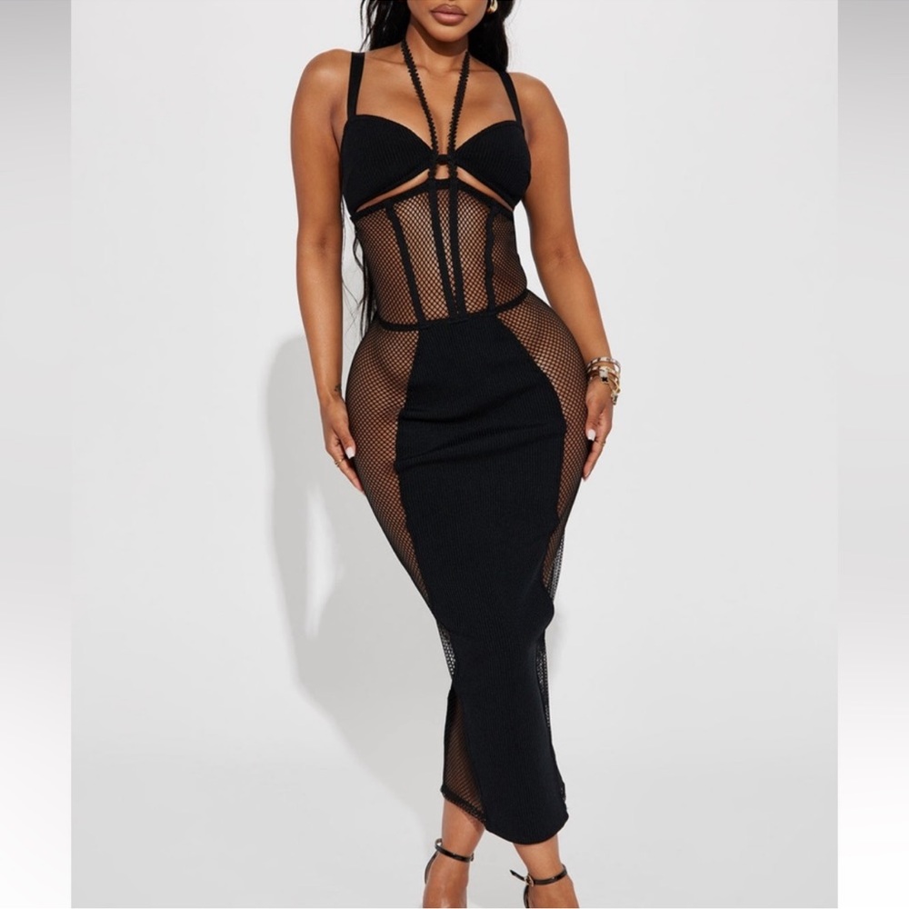Midi bandage dress